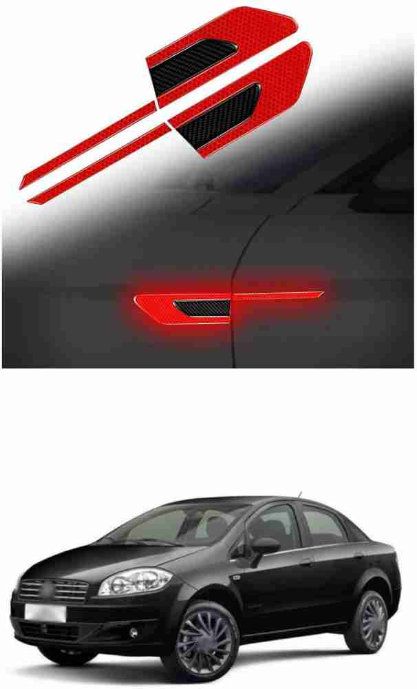 LOVMOTO Car Side Reflective Stickers Side Marker Universal Safety Warning  forPunto Matte, Glossy, Chrome Fiat Punto Front Garnish Price in India -  Buy LOVMOTO Car Side Reflective Stickers Side Marker Universal Safety