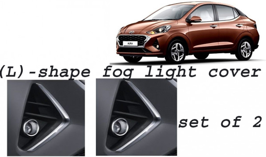 Car fog light cover top