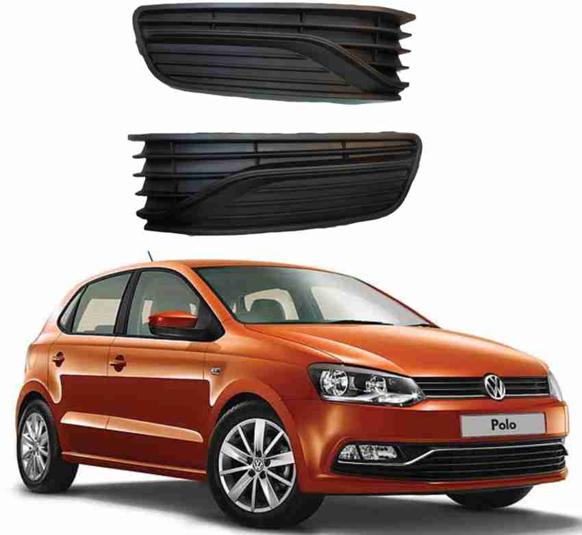 Vw polo front fog light hot sale grill