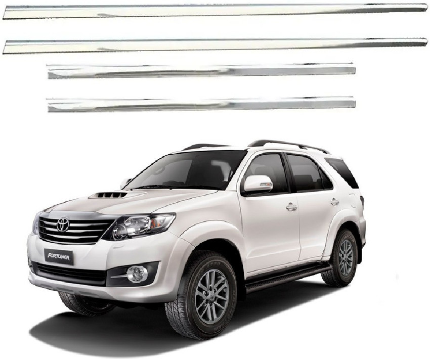 AutoZeal Lower Window Garnish Chrome Set of 4 For Toyota Old