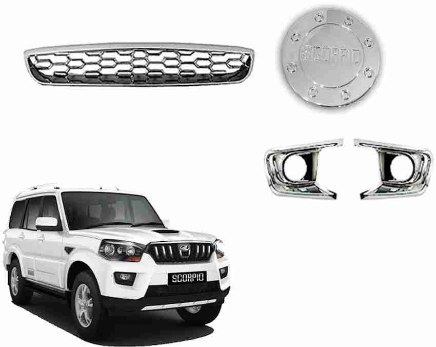 SRJ CHROME COMBO KIT FOR SCORPIO 2019 TO PRESENT Chrome MAHINDRA