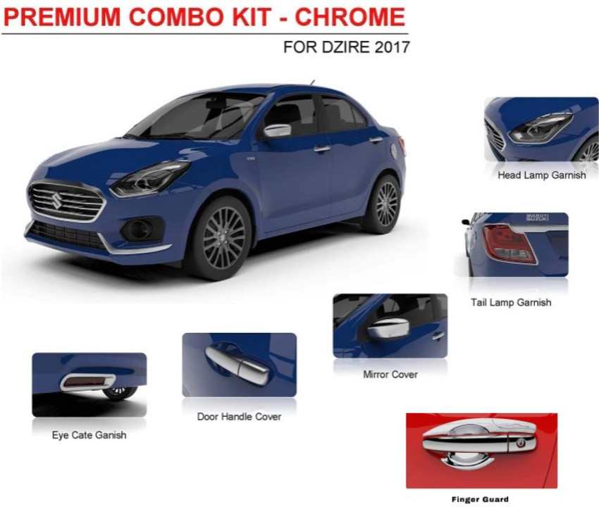 New swift sales chrome kit