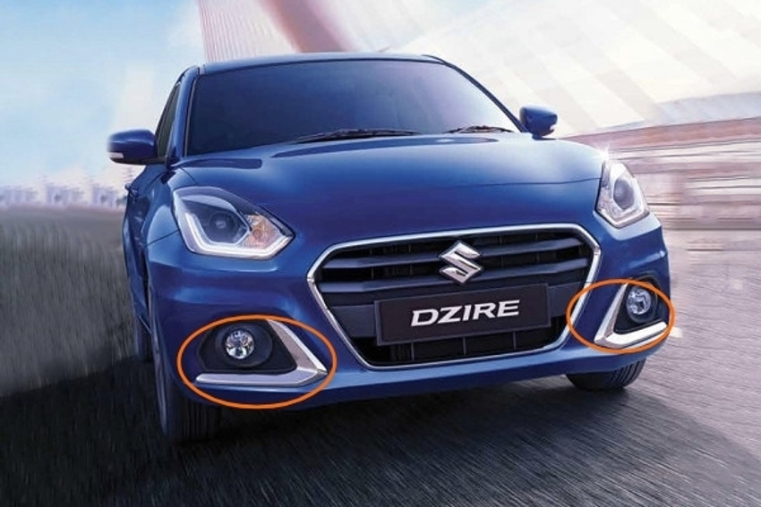 Dzire fog sales lamp cover