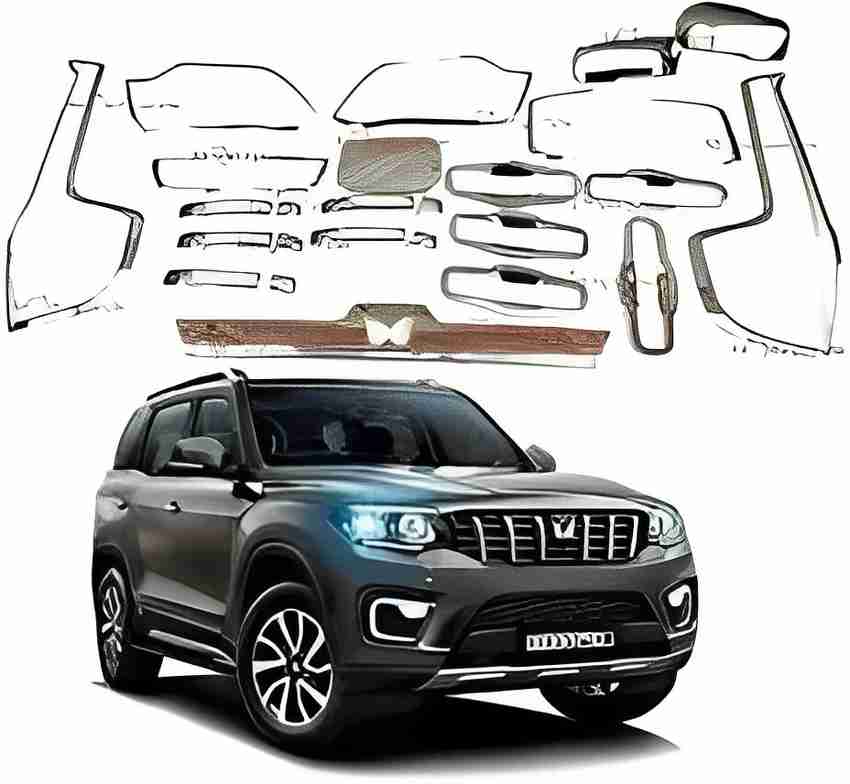 Scorpio chrome kit price cheap
