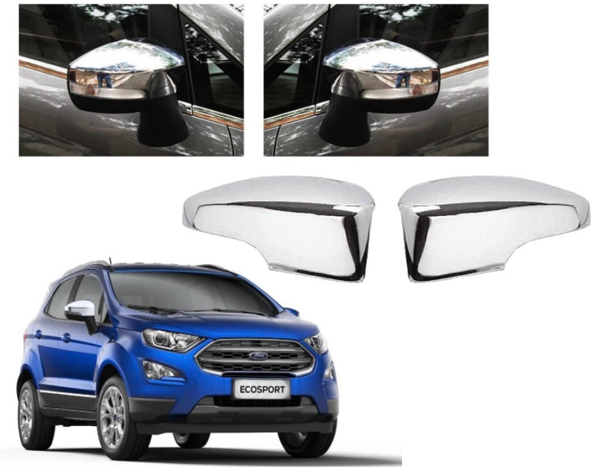 AMARIO Premium Quality Side Mirror Chrome Cover For Ecosport 2018
