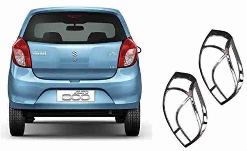 Amabu Car Silver Plated chrome tail light cover for Maruti Alto 800