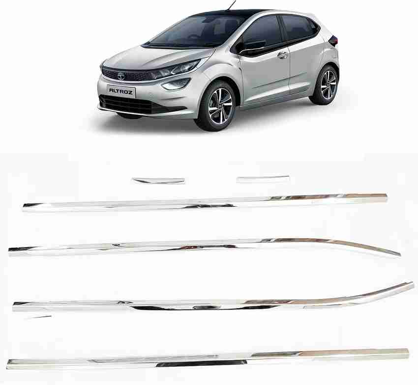 AutoZeal Lower Window Garnish Chrome Set of 6 For Tata Altroz