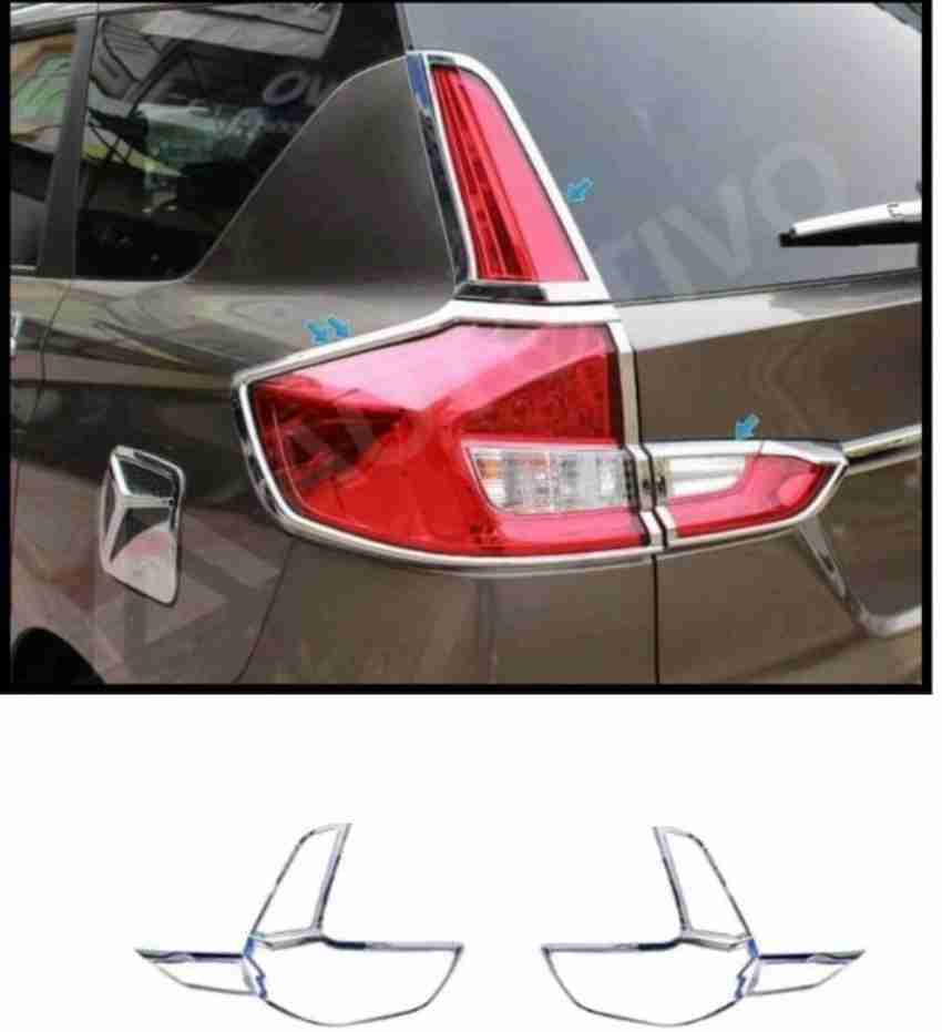 AMARIO 2Pcs Chrome Finish Tail Lamp Garnish Cover Set for Maruti