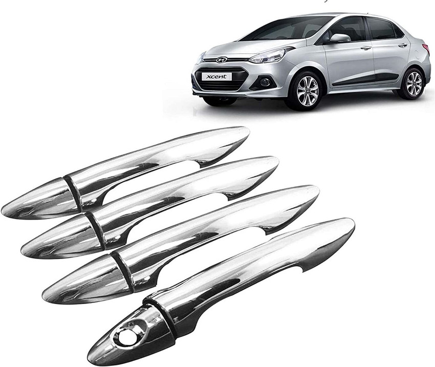 paxauto Car Handle Latch Cover Scratch Guard Chrome Compatible for