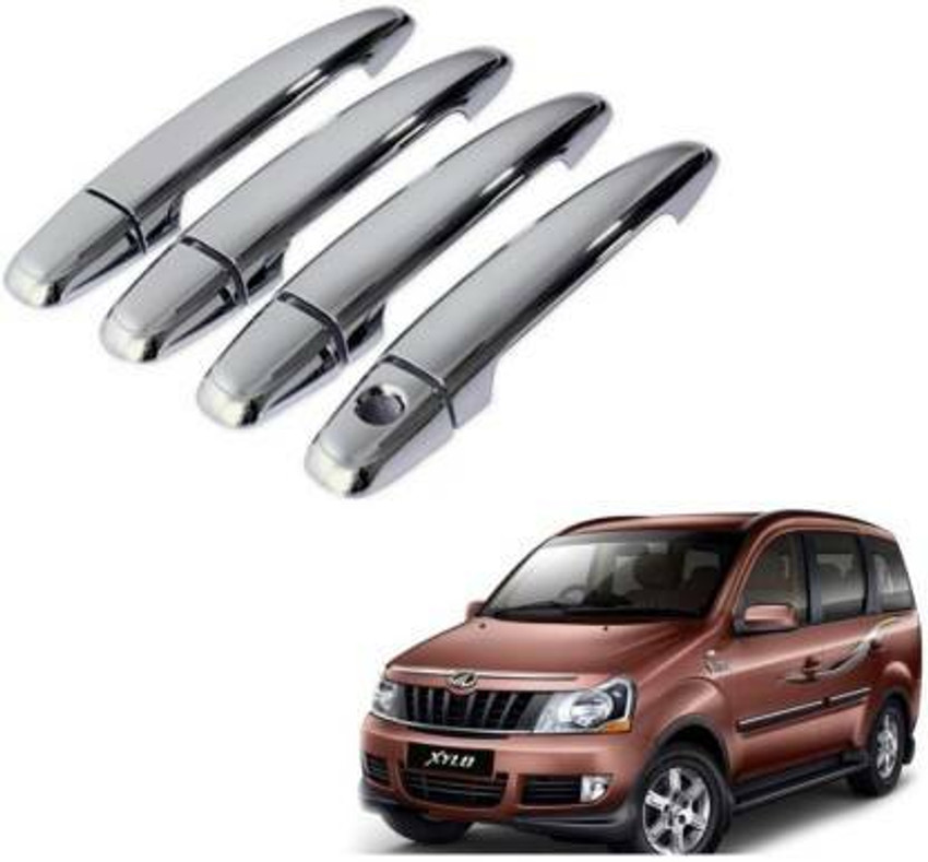 paxauto Exterior Chrome Accessories Combo Kit Compatible with Xylo Chrome MAHINDRA Xylo Front Garnish