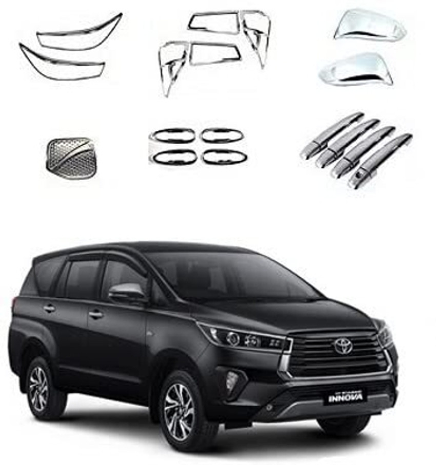 ACE Exterior Chrome Accessories Combo Kit Chrome Hyundai Innova Crysta Rear Garnish Price in India Buy ACE Exterior Chrome Accessories Combo Kit Chrome Hyundai Innova Crysta Rear Garnish online at Fli...