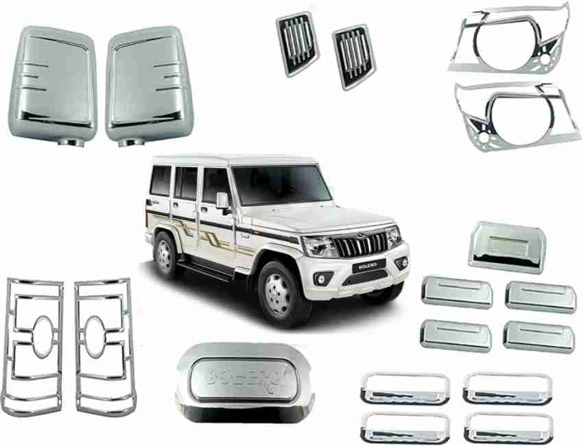 Chrome fittings for shop car