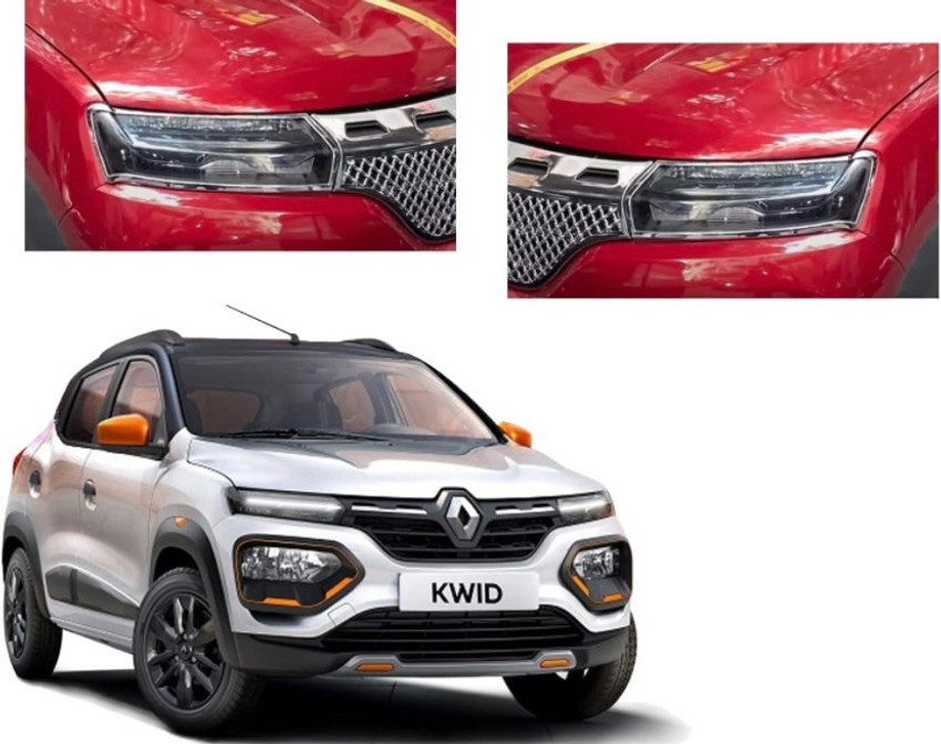 Renault kwid shop chrome kit price