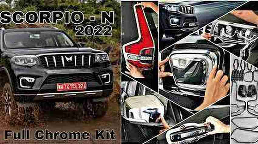 paxauto MAHINDRA SCORPIO N CHROME KIT Chrome MAHINDRA Scorpio