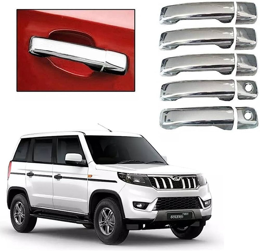 AutoZone Door Catch Cover Chrome finishing Suitable for Mahindra