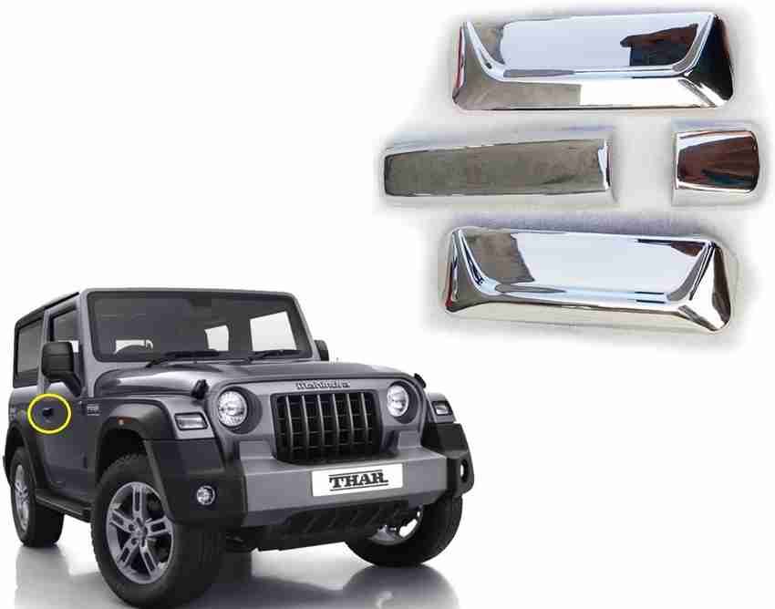 Jeep wrangler chrome sales door handles