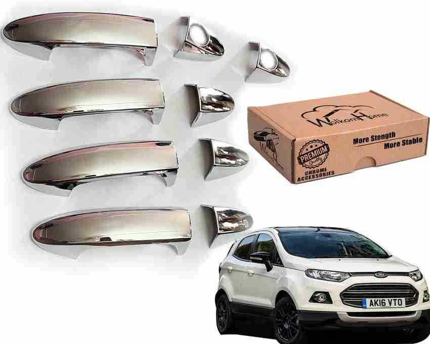WolkomHome Chrome Door Handle Cover with Free Extra dual side