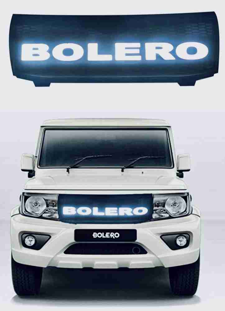 SNTP Alpha Style Front Grill Black With Chrome Letter For Bolero Type  3(2011-2019) Mahindra Bolero Type 3(2011-2019) Front Grill Car Grill Cover  Price in India - Buy SNTP Alpha Style Front Grill
