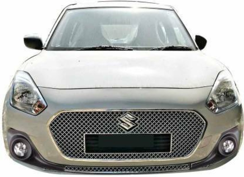 AMARIO Benz Style Chrome Front Grill Compatible with Dzire  Type-3(2017-2019) Maruti Dzire Benz Style Front Grill Car Grill Cover Price  in India - Buy AMARIO Benz Style Chrome Front Grill Compatible with