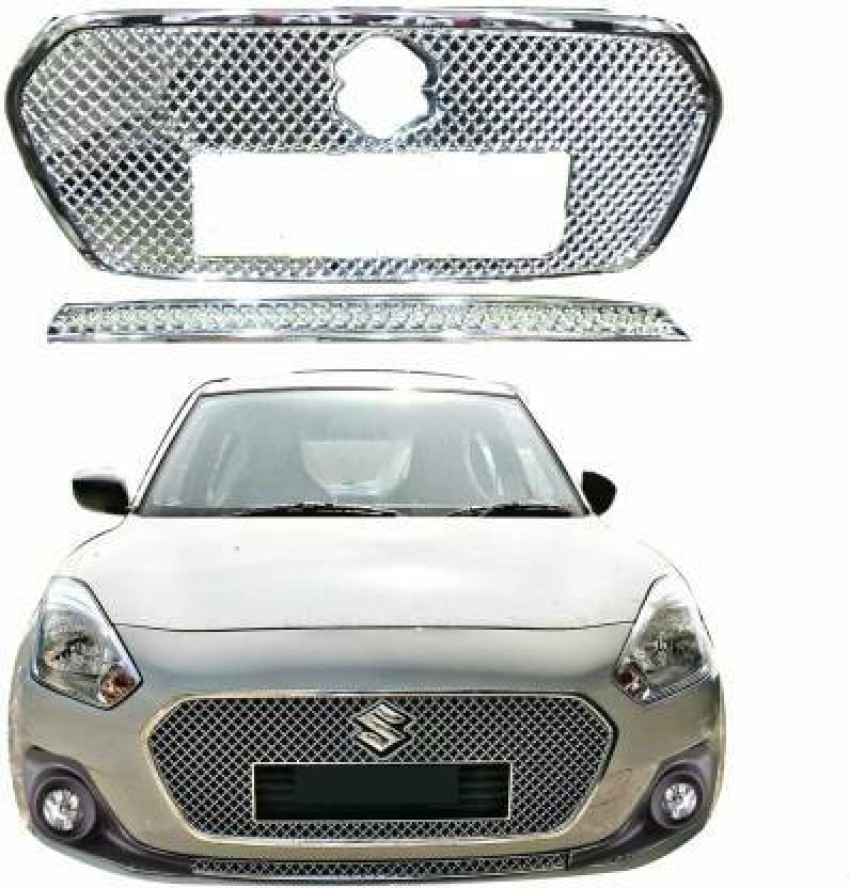 SONTEX High class bently type chrome grill for swift type 4 (2018-2020) Car  Grill Cover Price in India - Buy SONTEX High class bently type chrome grill  for swift type 4 (2018-2020)