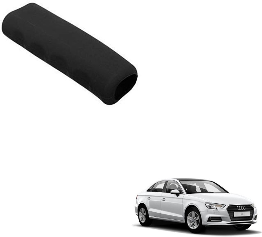AAKICHI Car Handbrake Soft Rubber Cover Black For Audi A3 Car