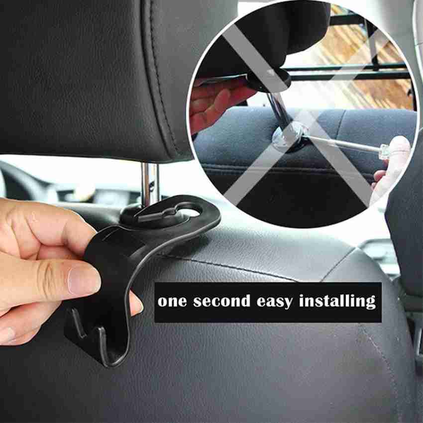 Car hook car seat back hook multi-function hidden hook rear seat stora