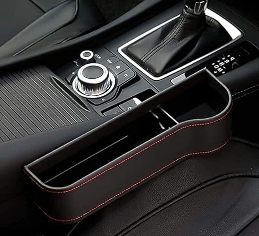 Car seat top side organizer