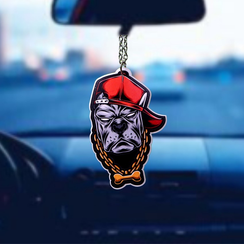 ROOMMATE CO. Gangster Dog Car Rearview Mirror Hanging Interior Decorative Accessories  Car Hanging Ornament Price in India - Buy ROOMMATE CO. Gangster Dog Car  Rearview Mirror Hanging Interior Decorative Accessories Car Hanging