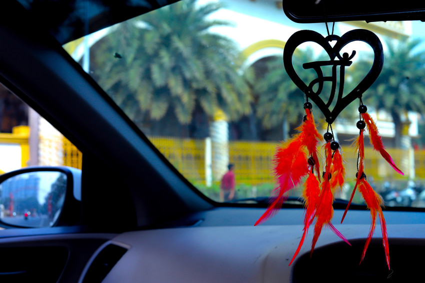 Cute things to hang shop from car mirror