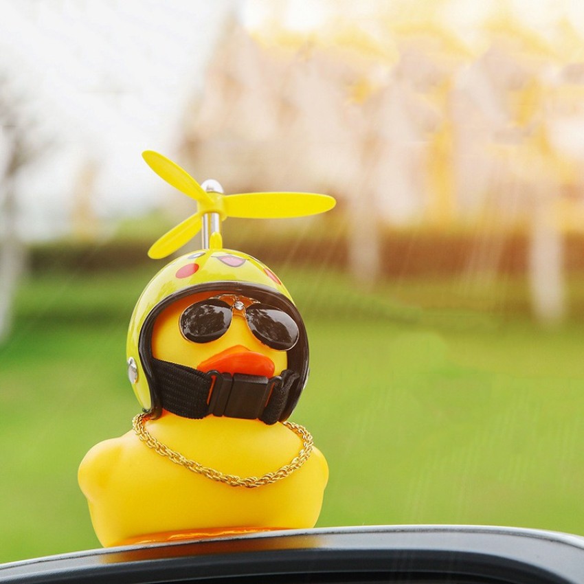ingenious-gadgets Car Dashboard Decorations, Cute Duck with Ornaments,  Helmet, Spinner and LED Decorative Showpiece - 6 cm Price in India - Buy  ingenious-gadgets Car Dashboard Decorations, Cute Duck with Ornaments,  Helmet, Spinner