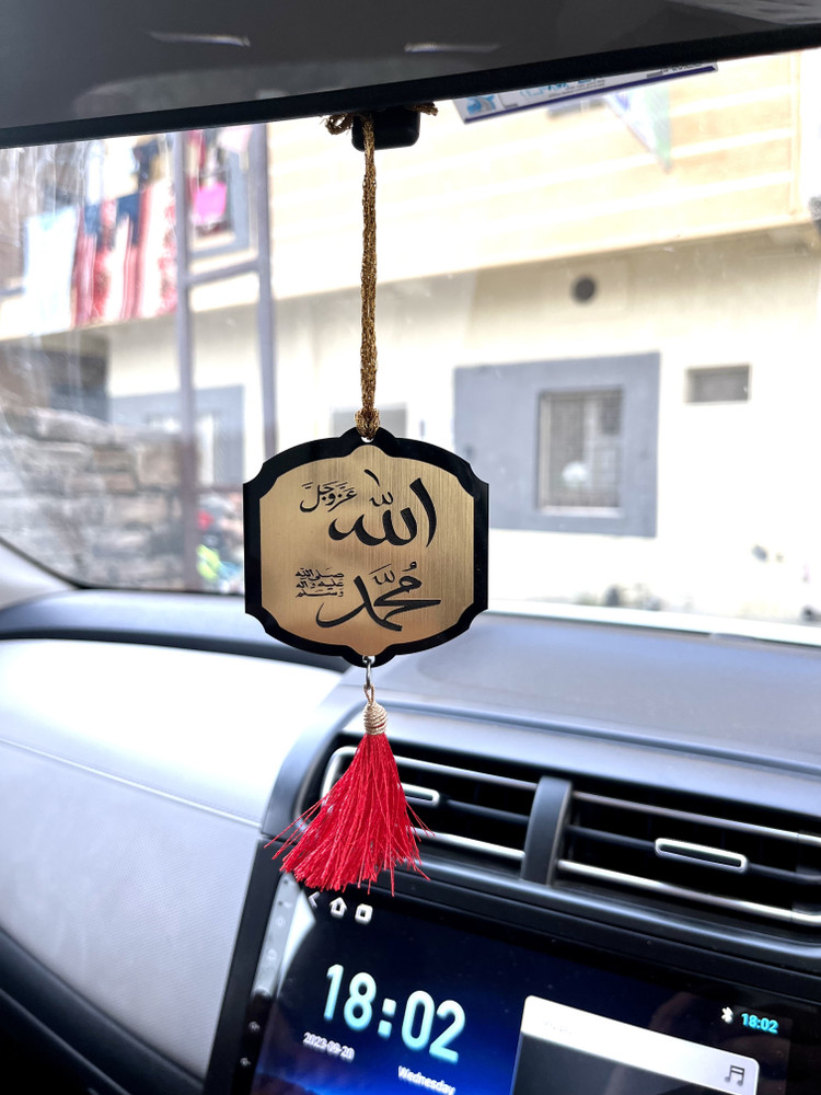Car rear sales mirror decoration