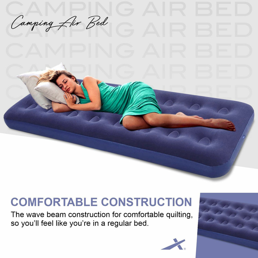 VECTOR X PVC Polyvinyl Chloride Air Portable Bed For Camping