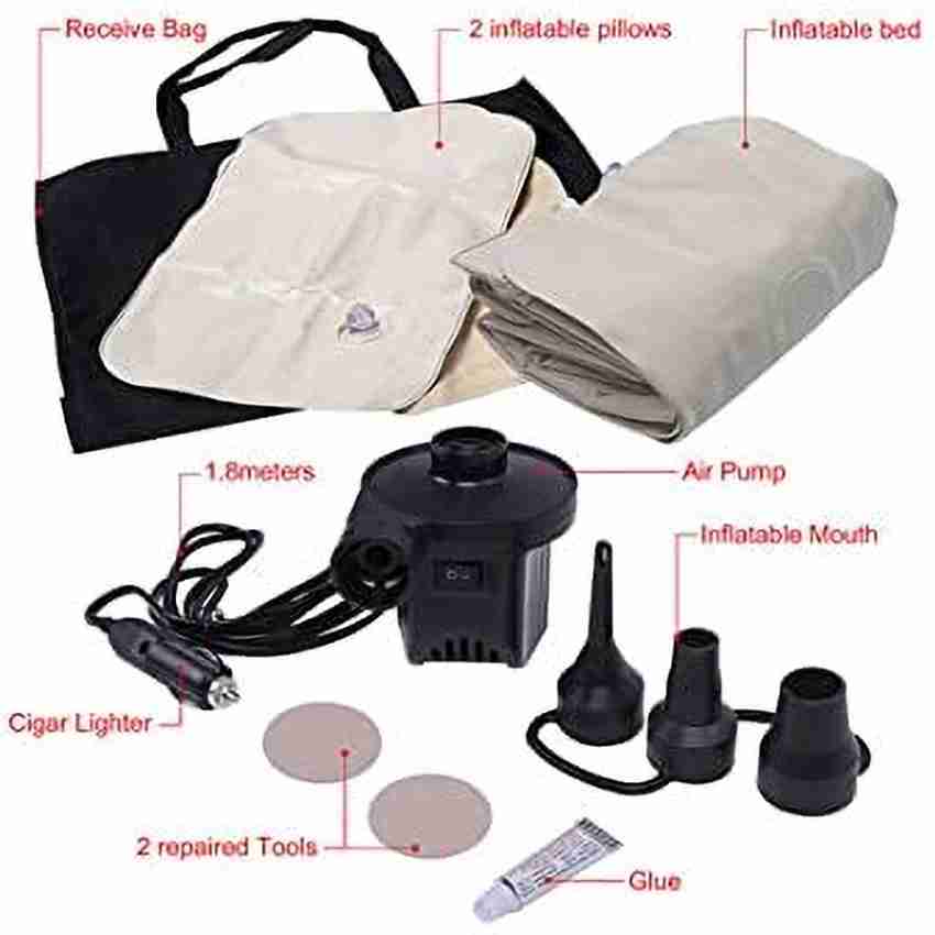Cigarette lighter air mattress pump online
