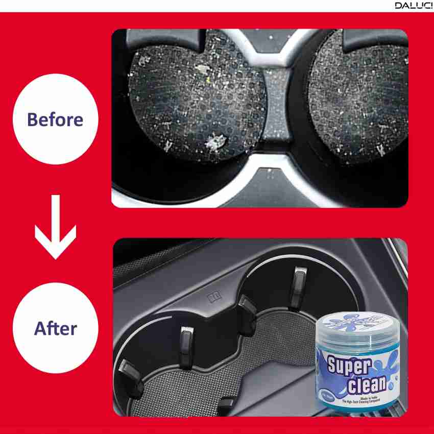 Flipkart SmartBuy Super Clean High-Tech Cleaning Compound Gel for Car AC  Vent & Dashboard Cleaner Super Clean High-Tech Cleaning Compound Gel for Car  Vehicle Interior Cleaner Price in India - Buy Flipkart