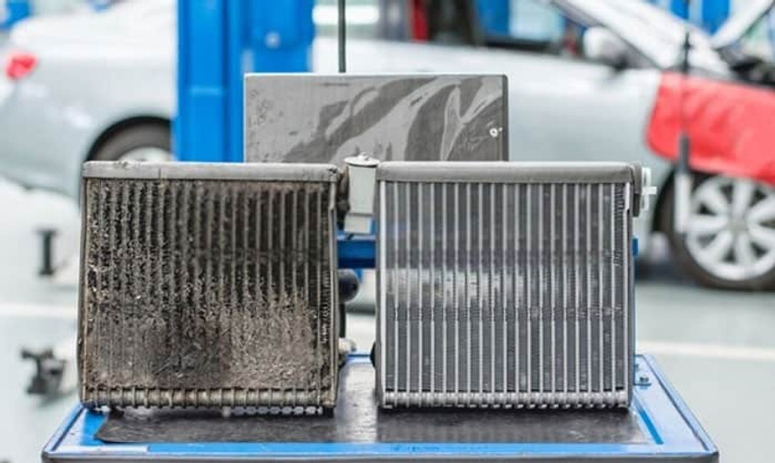Car ac sales condenser cleaner