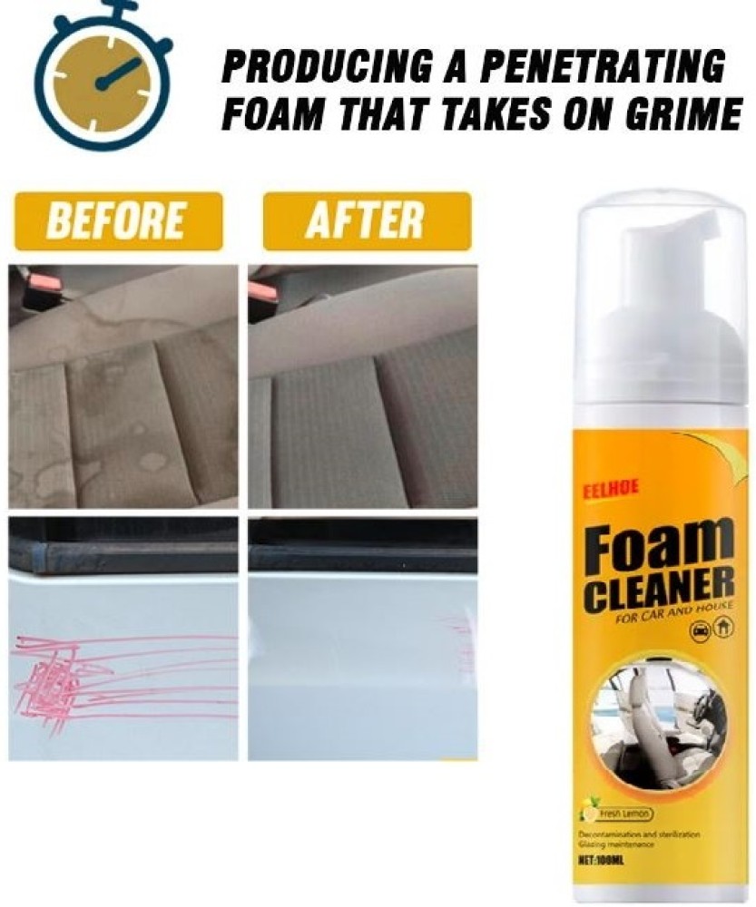 Multi-Purpose Spray Foam Cleaner Cleaning Foam Spray 100ML Car Wash  Maintenance