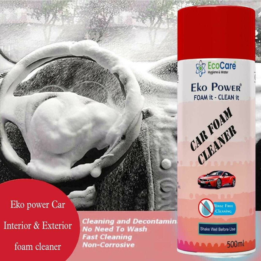 Car Interior Cleaning Foam Cleaner Car Seat Interior car cleaner Auto  Leather Clean Wash Safe Portable