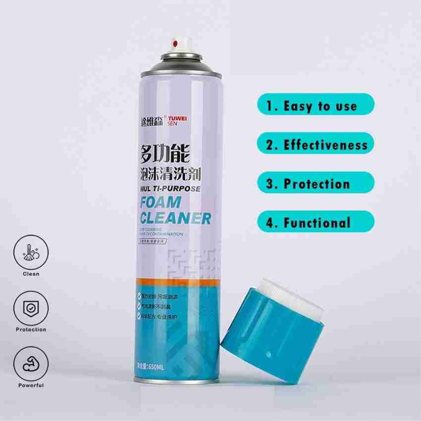 Cleaning Spray Vehicle Interior Cleaner Car Sponge Multipurpose Cleaner  Foam /Car Sponge Foam Spray /Foam Cleaner /Car Accessories Vehicle Interior