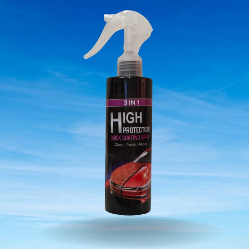 Lootzoo 3 in 1 High Protection Car Coating Spray (200ml) & Car