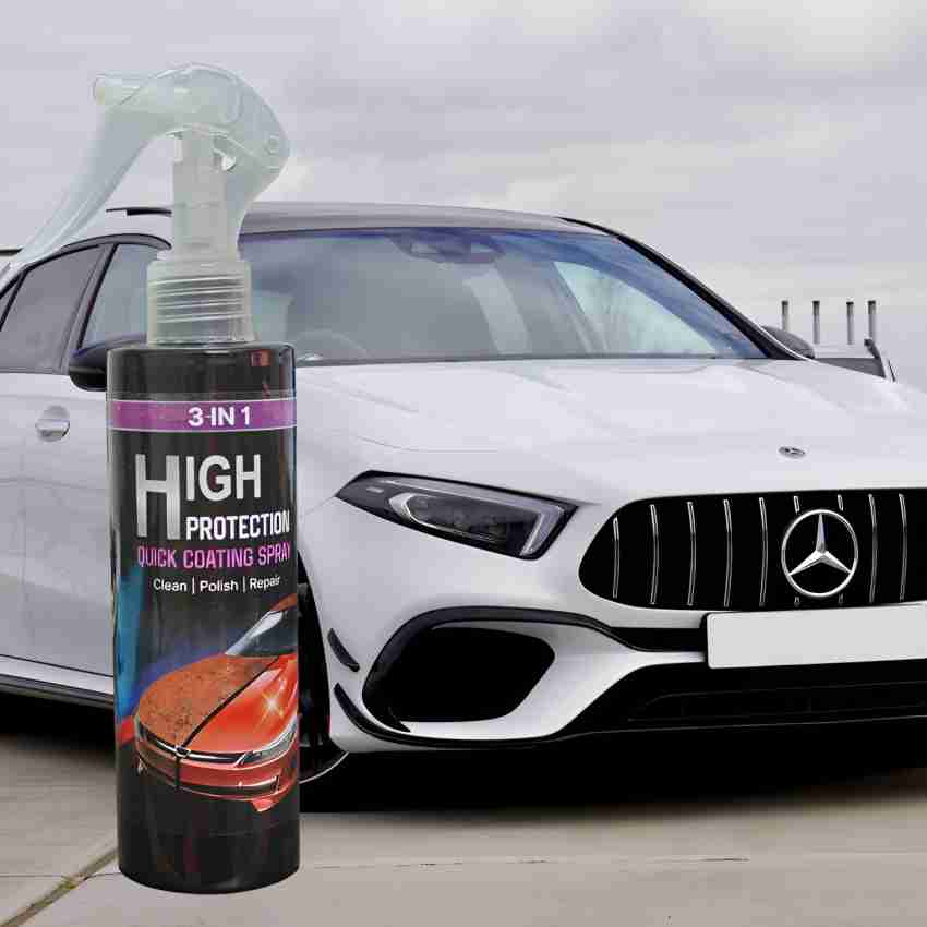 Matangi 3 in 1 High Protection Quick Car Coating Spray Cleans, Polishes and  Shine Car Coating Polish for Dashboard, Quick Car Coating Spray, Vehicle  Interior Cleaner Price in India - Buy Matangi