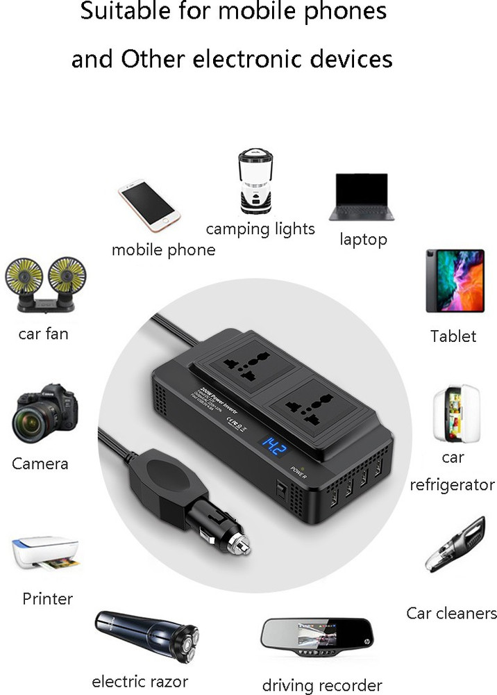 Portable outlet for car hot sale