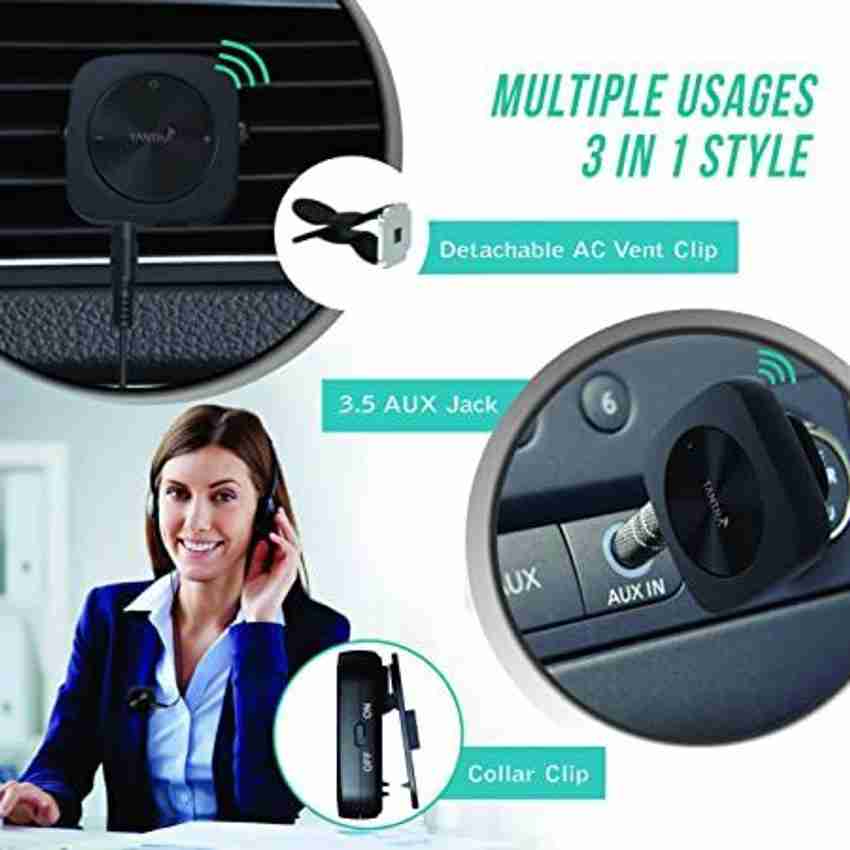 TANTRA v5.0 Car Bluetooth Device with 3.5mm Connector Audio