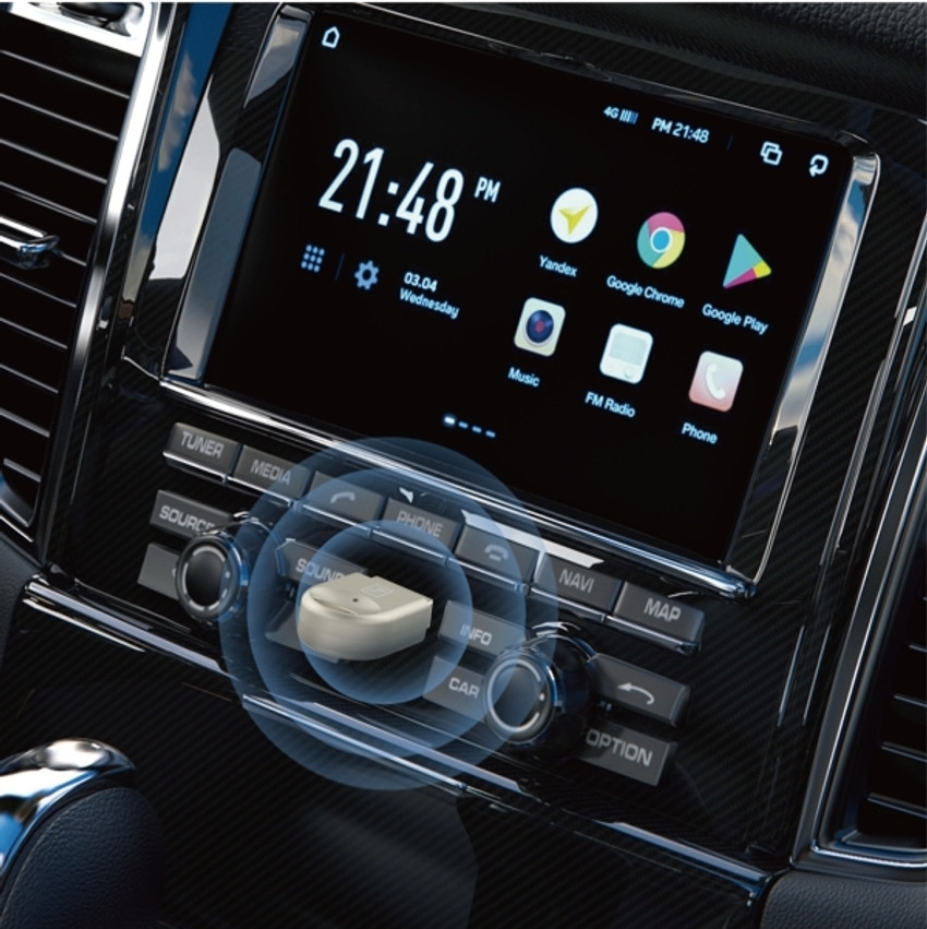 Bluetooth dongle for shop car radio