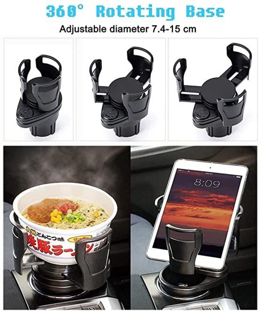Rhydon Cup Holder Expander for Car, Vehicle Mounted Water Cup Drink Holder, Car Laptop Holder Price in India - Buy Rhydon Cup Holder Expander for Car