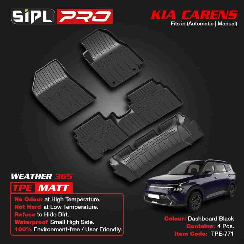 SIPL Car Foot Mat - Universal Fits All Cars Bucket Mat, Anti-Skid