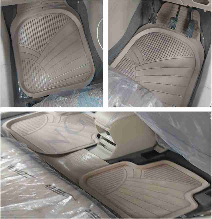 Car tray top floor mats