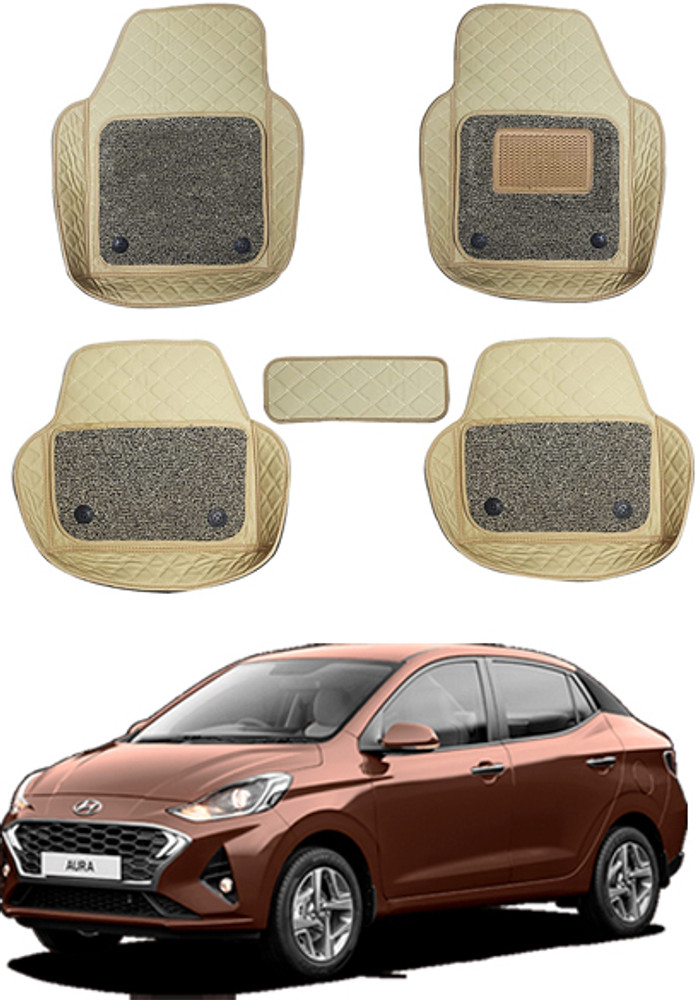 AYW Leatherite 7D Mat For Hyundai Aura Price in India Buy AYW