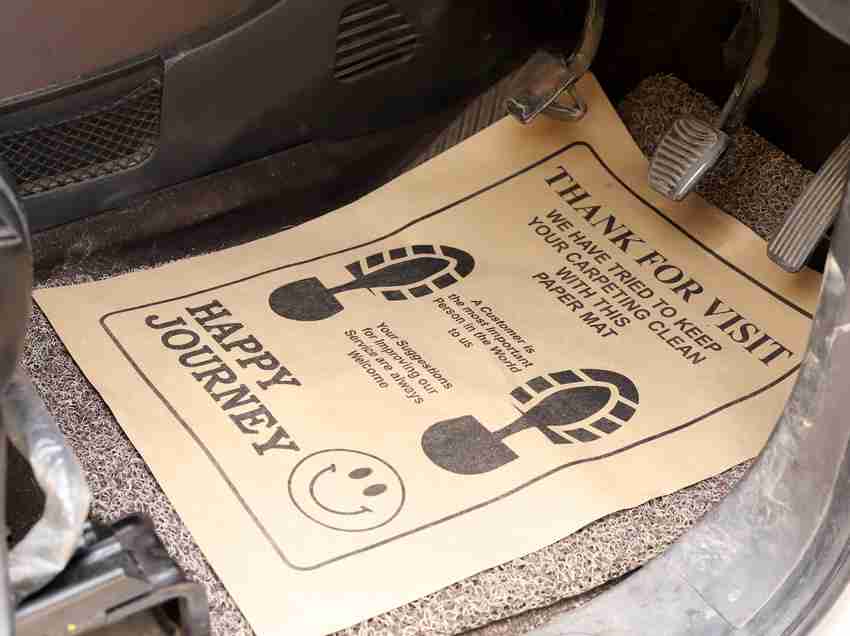 Car mat protector paper deals