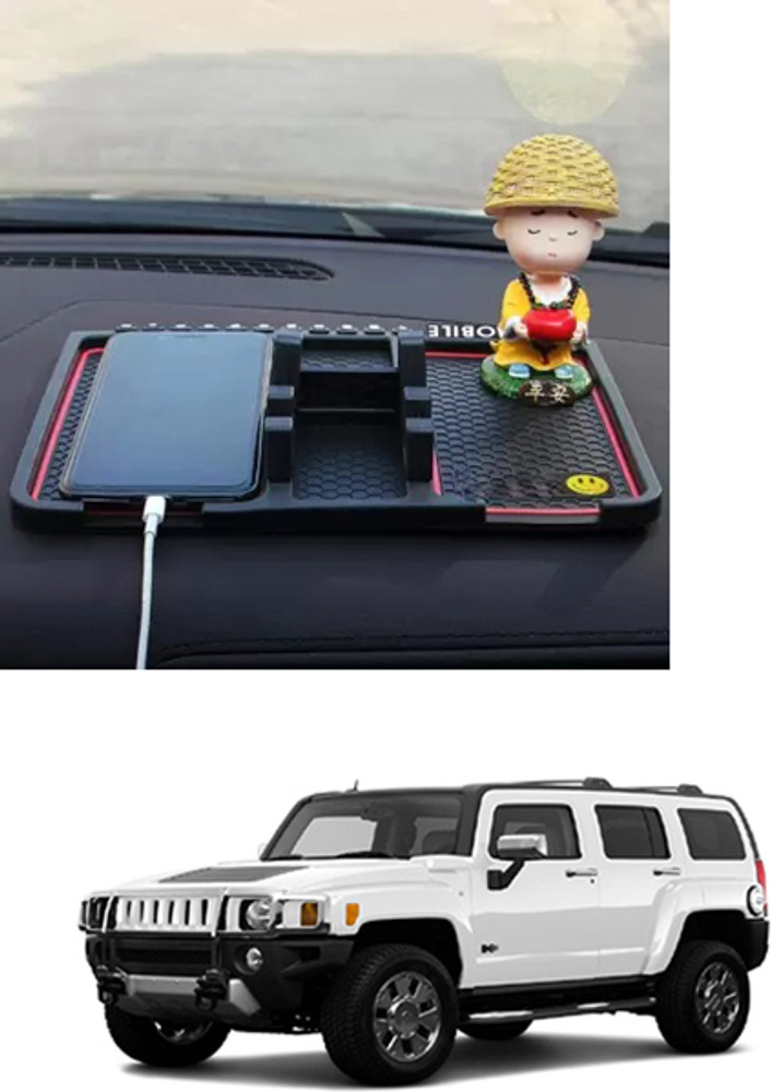RONISH Rubber Silicone Vinyl Standard Mat For Hummer H3 Price in