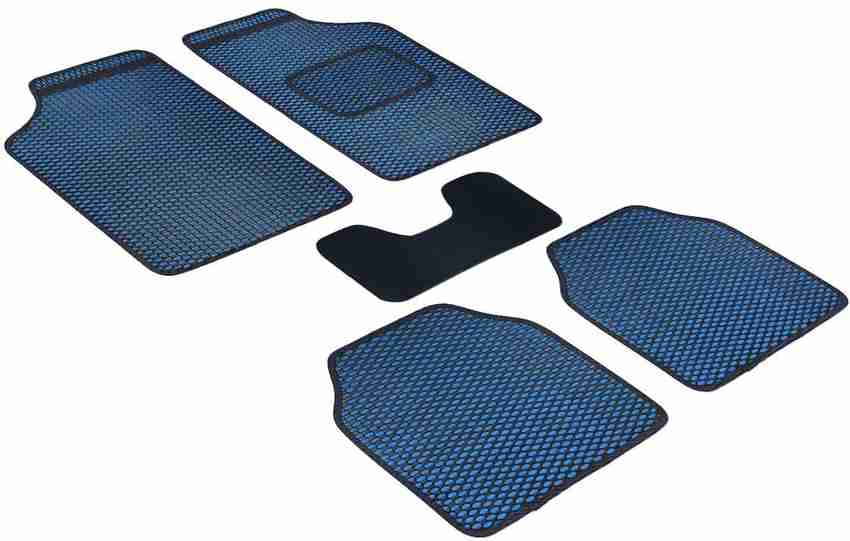 Blue rubber floor shop mats for cars